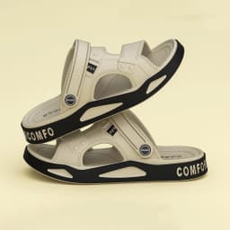 Men's Slippers Summer Outdoor Couple's Beach Sandals EVA Soft Thick-soled Indoor Home Slides Fashion Non-Slip Bathroom Slippers