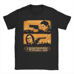 Pudding Dean Supernatural T Shirt Men Women Cotton Awesome T-Shirts O Neck Tee Shirt Short Sleeve Tops Big Size