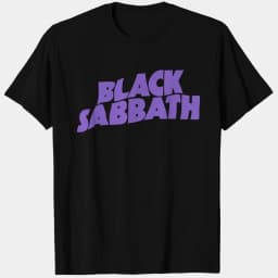 Black Sabbath Logo Women's T-shirt Rock and Roll Music Classic Band Tee New Summe Tops Mens T Shirts Women's Clothing