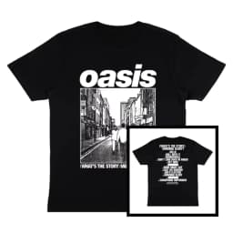 Oasis What’s The Story Morning Glory Album Illustrated Cotton T-Shirt Men and Women Spring Summer New Arrivals Fashion Shirt