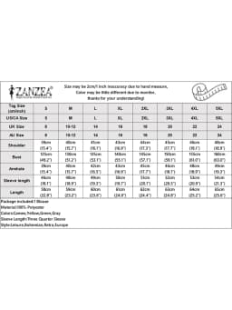 ZANZEA Summer Solid Work Shirts Casual Women Blouses Vintage Loose Tops Elegant O Neck 3/4 Sleeve Blusas Mujer Oversize Chemise