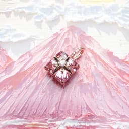 Rose Gold Plated Star with Stone Pendant Brand New Fashion Jewelry Romantic Gift for Women