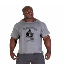 Men's T-shirt Men Running Sport T Shirt Men Loose Fitness Tops Tee Cotton Oversized Training Gym Sport Running Shirts Jersey