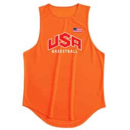 Usa and Flag of The United States Fashion Sports Tank Tops Mens Summer Quick Dry Mesh Gym Clothing Muscle Vest Basketball Jersey
