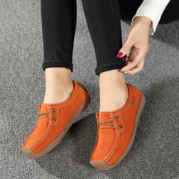 Lightweight Casual Shoes Women's Oversized Breathable Elegant Comfortable and Non Slip in Summer Round Toe Flat Shoes for Girls