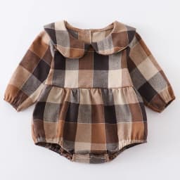 Girls Kids Dress Clothes Set Brother Sister Matching Outfits Spring Summer Lattice Long Sleeve Boys T-shirt Shirt Baby Romper