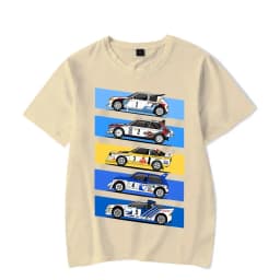 1986 Group B Rally Cars Funny Tee T-Shirts Fashion Summer Men Short Sleeve T Shirts Black Tops Tees Hip Hop Streetwear Camisetas