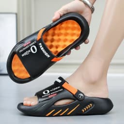 Fashion New Men Slippers Indoor Outdoor Beach Sandals Casual Shoes Comfortable Massage Sole Slides Men's Sandals Big Size 46 47