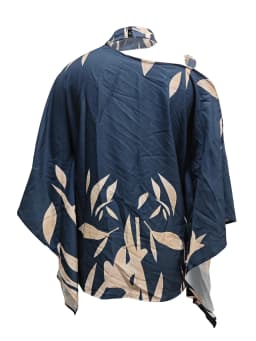 Casual Loose Women's Blouse Fashion Batwing Sleeve Print O-neck Shirts Top 2024 Spring Summer Office Lady Blouses Elegant Tops
