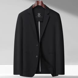 Men's 2025 High-End Fashion Light Luxury Leisure Sunscreen Suit Jacket No Lining West Spring Summer Smooth Breathable