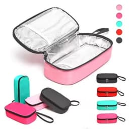 5Colors Insulin Cooling Bag Portable Diabetic Pocket Pill Protector Waterproof Thermal Insulated medical Cooler without Gel