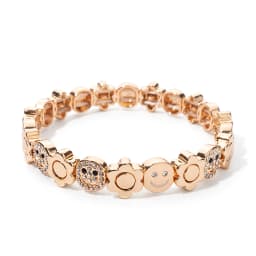 2024 New Rhinestone Happy Bangle For Women Diamond Hand Accessory