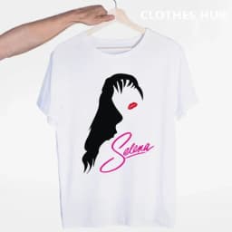 Selena quintanilla T shirts Fashion Men And Women Tops T-shirt Short Sleeve Unisex Tshirt