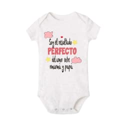 Funny Spanish Printed Baby Bodysuit Newborn Short Sleeve Romper Cute Boys Girls Outfits Toddler Summer Clothes Infant Jumpsuit