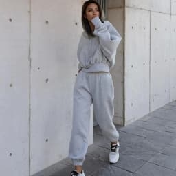 2024 Autumn Winter Women's New Long Sleeved Hat Casual Sweater Coat Women's Sports Set