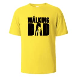 The Walking Dad Funny Street Printed T-Shirts Men Fashion Summer Tshirt Loose Oversized Cotton Short Sleeves Casual Hip Hop Tees