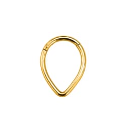 Tribal Fangs Flower Heart Drop Septum Piercing Clicker Segment Nose Rings Daith Conch Hoop Earring 100% 316L Surgical Steel 16G