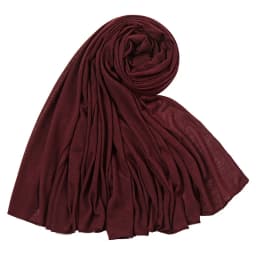 Wrap Headband For Women Long Lightweight Solid Color Jersey Hijab Scarf Headband Ideal For Braids