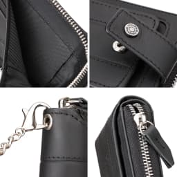 Real Natural Cow Leather Men Wallet RFID Multi-card Large Capacity Credit Card Holder Purse Casual Zip Storage Coin Pocket Bag