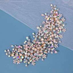 Crystal Rhinestone Bridal Wedding Headbands Tiaras Hairbands For Women Bride Bridal Wedding Hair Accessories Jewelry Band Gift
