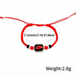 12PCS Holy Death's Bracelet, Rosary Style. Collar De La Santa Muerte Estilo Rosario The God of Death Prayer Bracelets Christmas