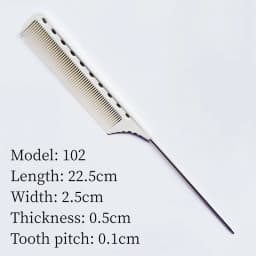 Pointed Comb Hair Salon Hairdresser Comb Hairstylist Steel Needle Pointed Tail Combs Barber Shop Professional Styling Hairbrush