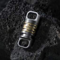 Quickdraw Keychain Luxury Titanium Spin Connection for Car Key Ring Holder Men EDC Buckle Unpacking Tool Father's Day Male Gift