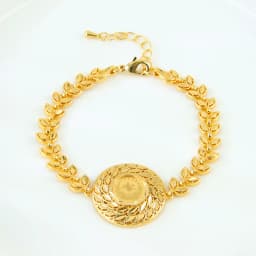 Arabic Design Gold Color Coins Bracelet 21k Gold Plated Turkish Charm Bangles Dubai Women Luxury Wedding Party Kurdish Jewelry