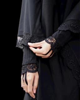 Muslim women's abaya Middle East Dubai abaya Turkish Islamic zipper dress Elegant dress for Arab women in Lent