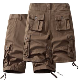 Tactical Cargo Shorts Men Camo Joggers Shorts Casual Outdoor Sports Half Pants Pocket Cotton Breathable Cargo Shorts