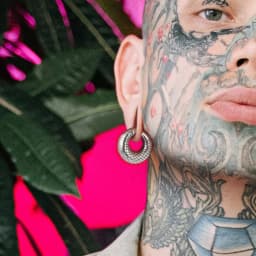 Giga 6mm Ear Hoop Stretcher Weights for Stretched Ears, 2g Stainless Steel 316L Ear Plugs Hanger Expander Body Piercing Jewelry