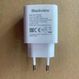 Fast Charger for Blackview SHARK 8 OSCAL S80 BV7100 BL5000 Original EU Plug Travel 33W Power Adapter Type C To Type C Cable
