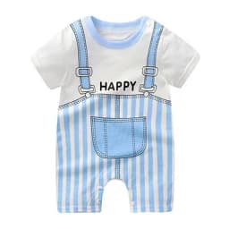Summer cartoon Baby One-piece Clothes Romper Short Sleeve Climb Clothing Newborn Jumpsuits Toddler Girl boy Onesie
