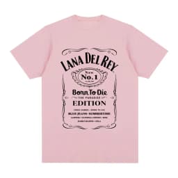 Singer Lana Del Rey T-shirt Men Women Fashion Hip Hop Short Sleeve T Shirts Summer 100% Cotton Casual Soft Tee Shirt Streetwear