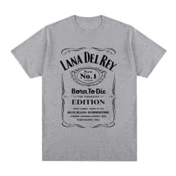 Singer Lana Del Rey T-shirt Men Women Fashion Hip Hop Short Sleeve T Shirts Summer 100% Cotton Casual Soft Tee Shirt Streetwear