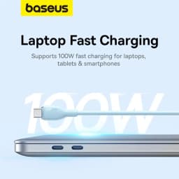 Baseus PD 100W USB C To USB Type C Cable For Macbook Fast Charging Charger Wire Cord For iPhone 16 15 Type-C Cable For Xiaomi