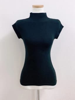 AOSSVIAO Chic Sexy Y2K Tops Woman Club Wear Fashionable Summer T-Shirt Short Sleeve Turtleneck Neon Top Tee 2026 Black White
