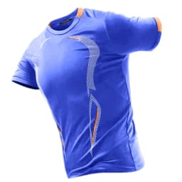 New Mens Breathable T Shirt Quick Dry Jogging TShirt Summer Men Training Tees Fitness Running Lightweight Solid Color Sweatwear