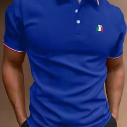 Men's Summer Cotton POLO Shirt Tops