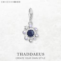 Moon Phase Charms Pendant European Handmade Lucky Jewelry For Loved Ones New Vintage Gift