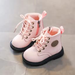 Children's Boots For Boys Girls Fashion Kids Ankle Snow Boots Rubber Outsole Autumn Winter Warm Classic For Toddlers Big Kids
