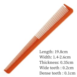 Haircut Comb Barber Shop Hairdresser Professional Hair Cutting Combs Sideburns Hair Brush Hair Salon Hairdressing Styling Tools