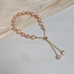 Hot Sell Fashion Natural Baroque Freshwater Pearl 14K Gold Filled Ladies Bracelet Jewelry For Women Birthday Gifts No Fade