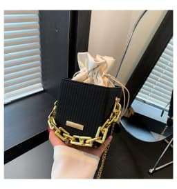 New Fashion Chain Handbag Single Shoulder Crossbody Small Square Bag Women's Bag