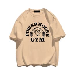 Summer Gym T-Shirts 100 Cotton Oversized Women's T Shirt Graphic Print Sporty Men Tee High Quality Men's Clothes Free Shipping