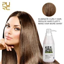 PURC 300ml Professional Keratin Hair Treatment Cream Straightening Smoothing For Frizzy Brazilian Keratin Products Hair Care
