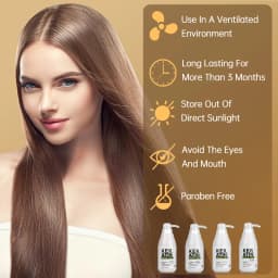 PURC 300ml Professional Keratin Hair Treatment Cream Straightening Smoothing For Frizzy Brazilian Keratin Products Hair Care