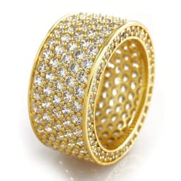 Fashion Luxury Unisex Full Zircon Rings for Women Hiphop Men's Ring Hot Sale Couple Ring Ladies Rings Wedding Party Jewelry Gift