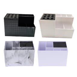 Salon Scissors Holder Scissors Comb Clips Organizer Arcylic Holder Box Salon Barber Tool Storage Scissors Shears Comb Clips Rack