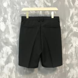 2024 New Trend Casual 5 Points Mid Pants Men's Summer Wild Five-point Pants Youth Loose White Suit Shorts Bermuda Masculina